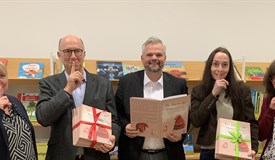 v.l.: Fr. Freitag, Dr. Löprick, Hr. Jung, Prof. Dreyer, Fr. Kraut